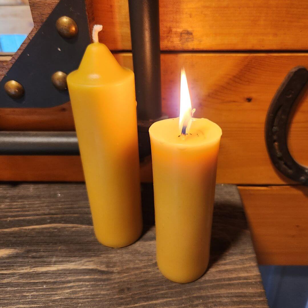 EMERGENCY Candle 100% unrefined Beeswax