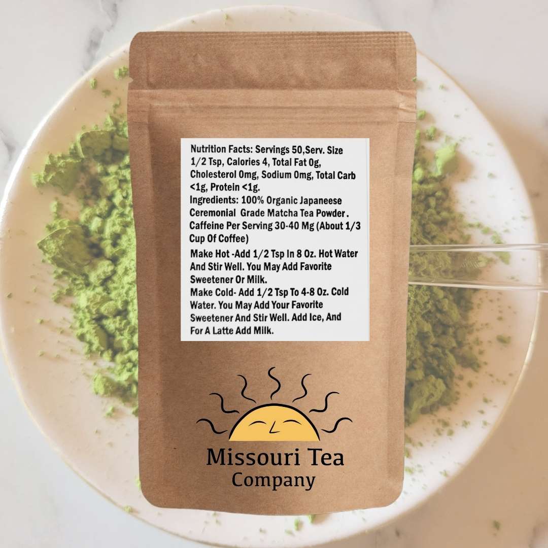 Ceremonial Organic Matcha Tea